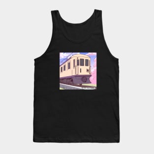 the metro club. print 2 Tank Top